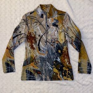 ART Simply Dolcezza Artistic Abstract Women's Jacket